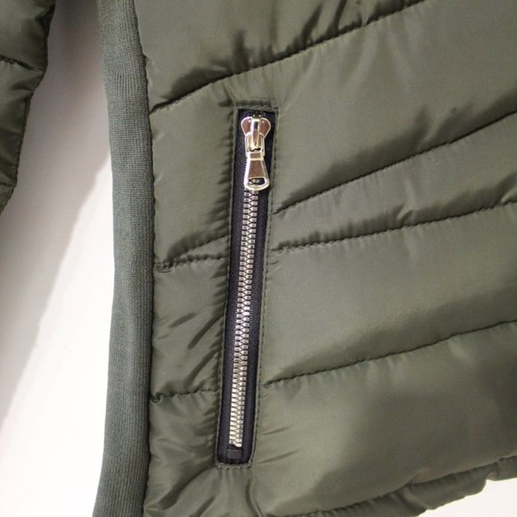 NWOT Hooded Reversible Puffer Coat - Picture 5 of 10